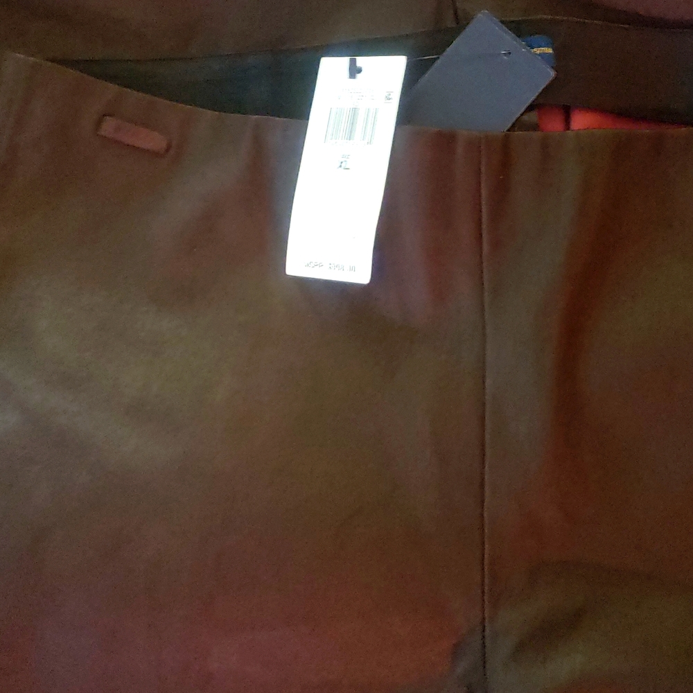 Polo Brown leather pants sizes xl, l